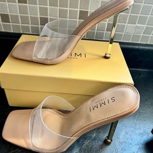 Simmi London Clear Heels